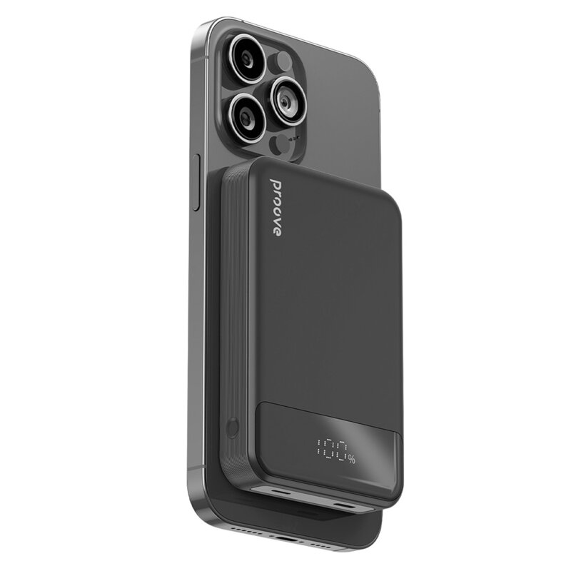 Baterie externa 10000mAh Proove, 20W, negru, PBH120010001