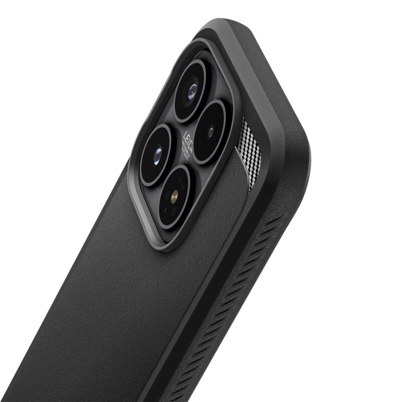 Husa Xiaomi 17 Spigen Rugged Armor, negru mat