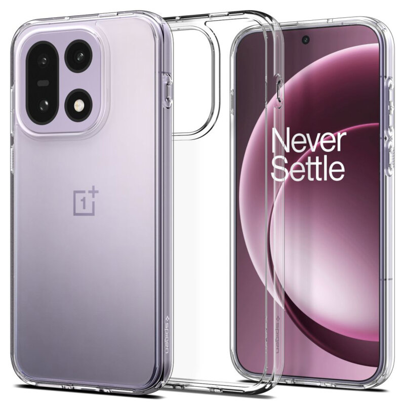 Husa OnePlus 15 Spigen Ultra Hybrid, transparenta
