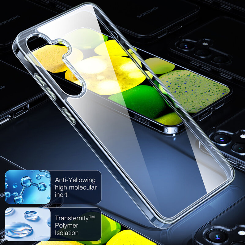 Husa Samsung Galaxy A56 5G Torras Diamond Series, transparenta