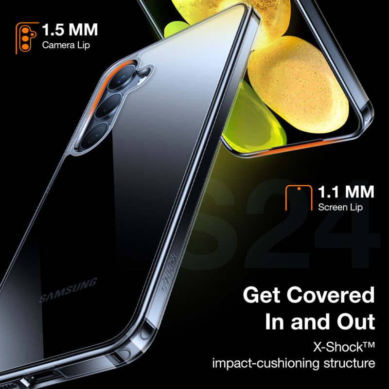 Husa Samsung Galaxy A56 5G Torras Diamond Series, transparenta