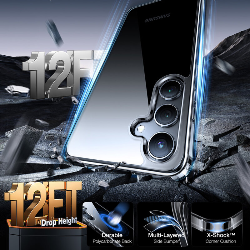 Husa Samsung Galaxy A56 5G Torras Diamond Series, transparenta