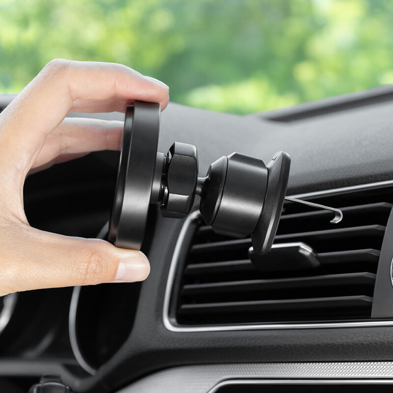 Suport auto magnetic wireless Qi2 15W Proove, gri, WHLC15010002