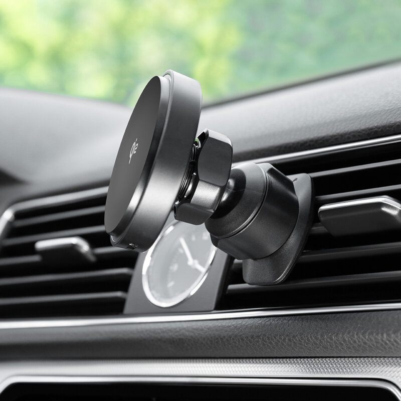 Suport auto magnetic wireless Qi2 15W Proove, gri, WHLC15010002