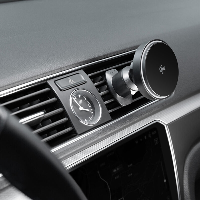 Suport auto magnetic wireless Qi2 15W Proove, gri, WHLC15010002