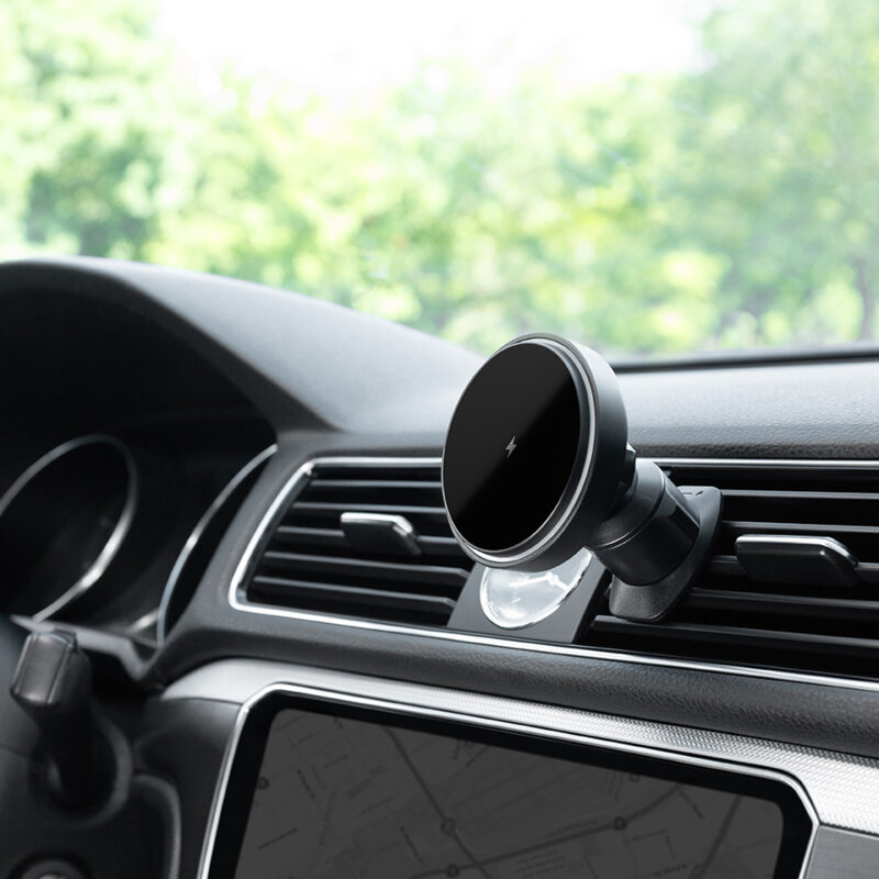 Suport auto compatibil MagSafe Proove, 15W, LED, WHLC15010001