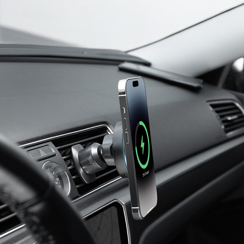 Suport auto compatibil MagSafe Proove, 15W, LED, WHLC15010001