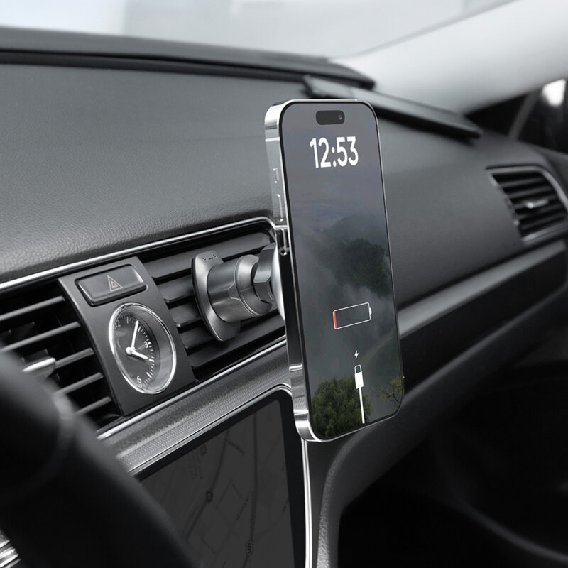 Suport cu incarcare wireless Proove Circle, 15W, WHMC15020006