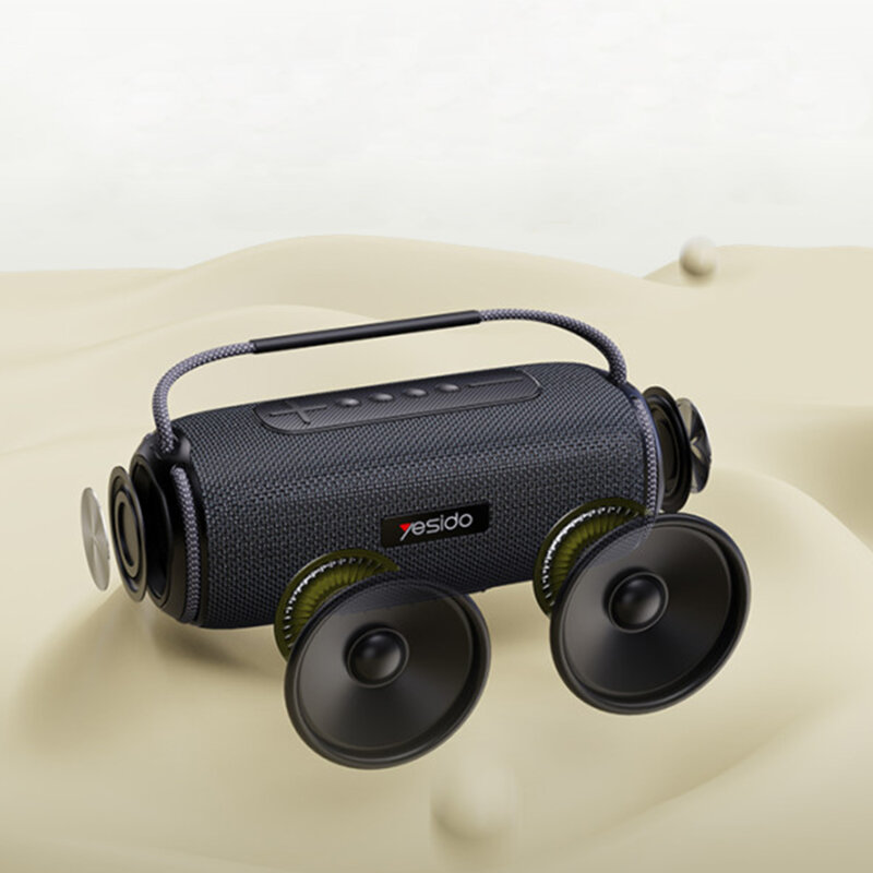 Boxa portabila waterproof Yesido, 2600mAh, 40W, negru, YSW11