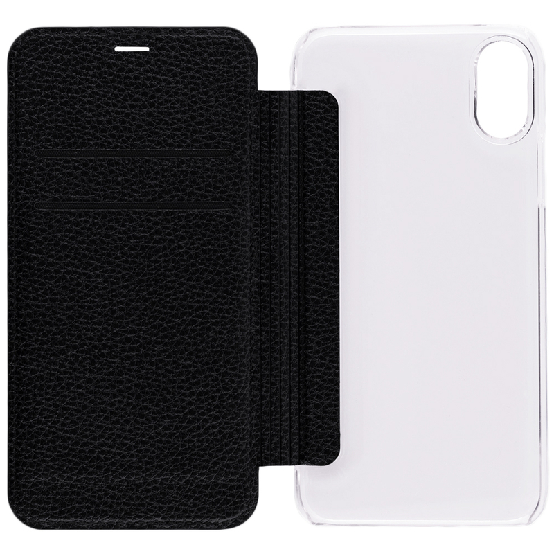 Husa iPhone XR Guess Book - Negru GUFLBKI61IGLTBK
