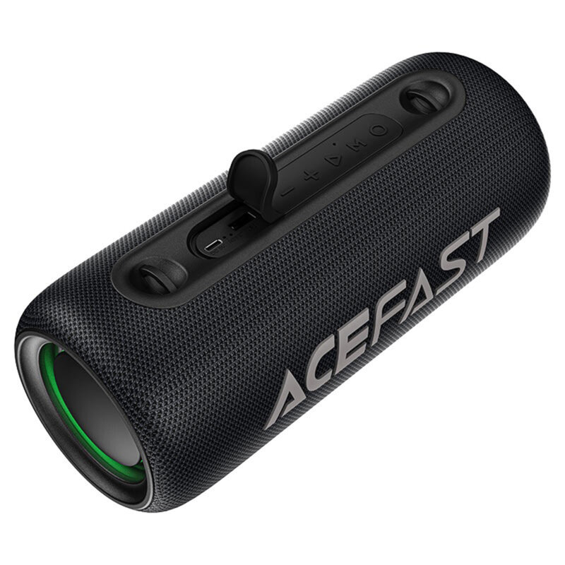 Boxa portabila Bluetooth TWS, IPX5 Acefast K2 Air, 4400mAh, negru