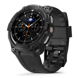 [Pachet husa + curea] Samsung Galaxy Watch8 Classic Ringke Rugged Gear, negru
