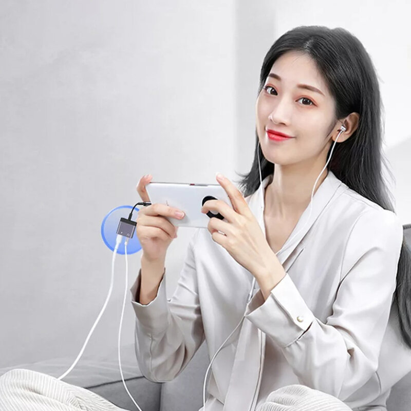 Adaptor audio Type-C la Jack 3.5mm, Type-C Lito LA04T, negru