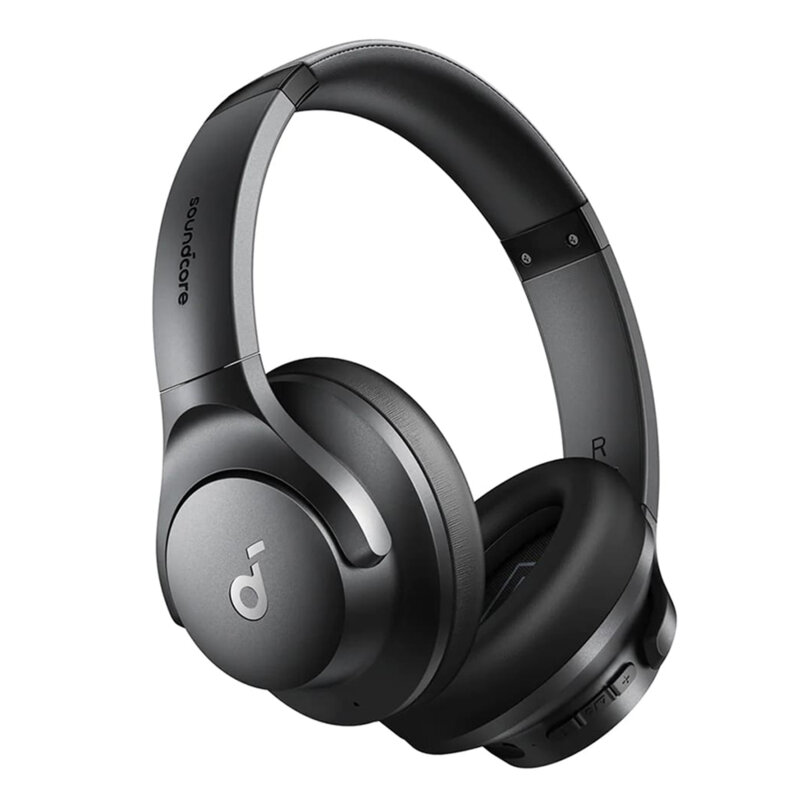 Casti on-ear Active Noise Cancelling Anker Life Q20i, negru
