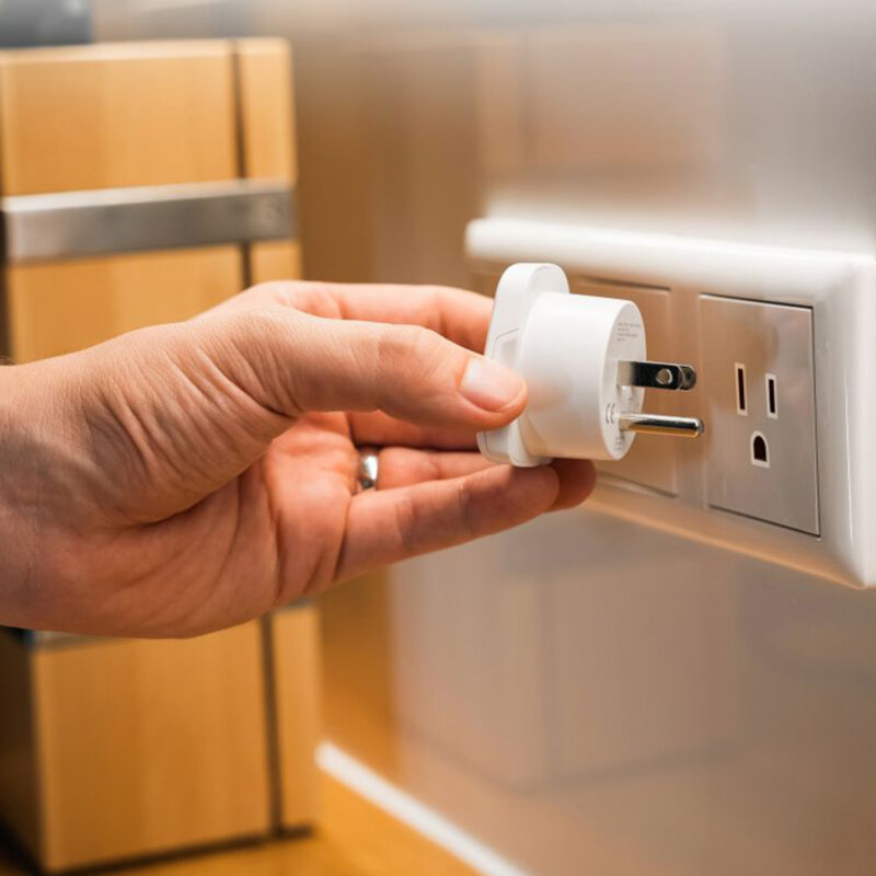 Adaptor priza US la EU/AUS/UK, Fixed, 10A/2500W, FIXCT-US