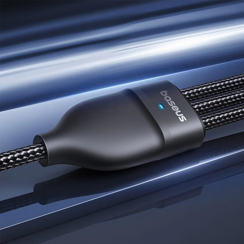 Cablu incarcare 5in1 Baseus 100W, 1.5m, negru, P10377501111-00