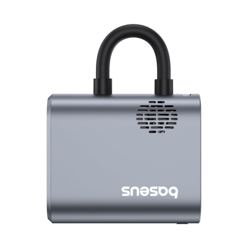 Compresor bicicleta portabil cu afisaj digital Baseus, negru