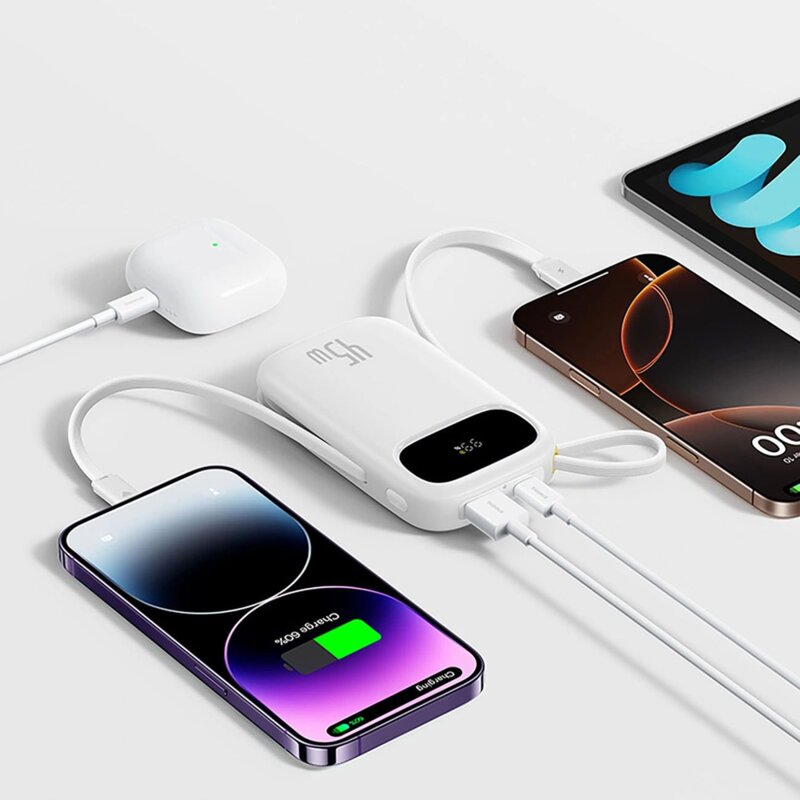 Baterie externa USB, Type-C, 10000mAh Baseus, negru, E0028C00