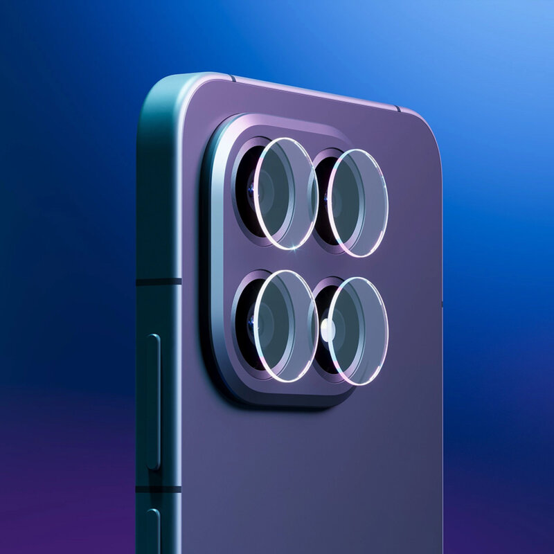 [Pachet 4x] Folie Oppo Find X9 Pro 3mk Lens Protection, transparenta
