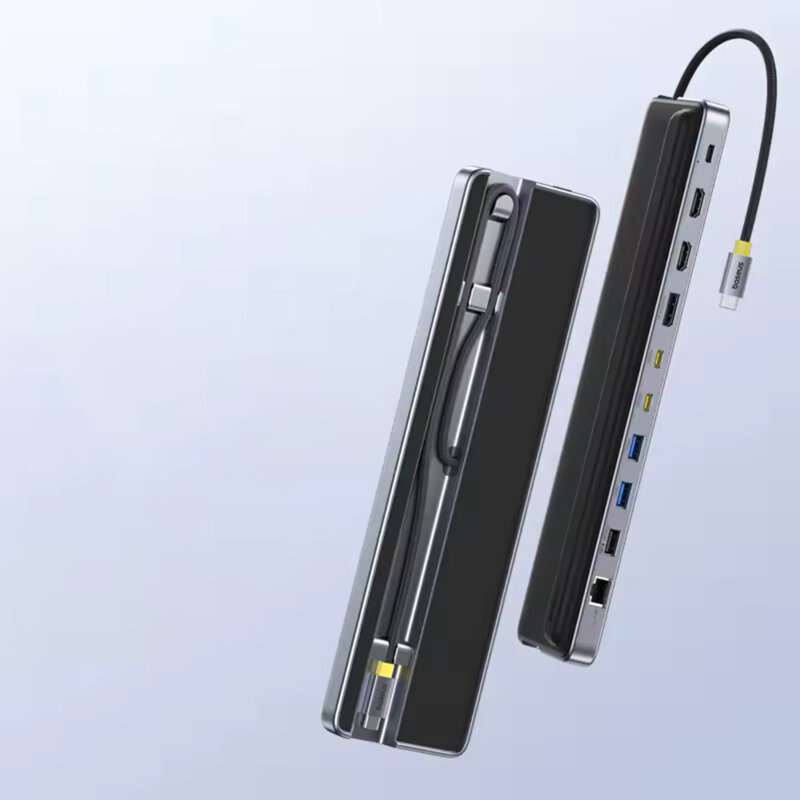 Hub USB-C, dock HDMI, USB, DP, RJ45 Baseus, 10Gbps, B0114200