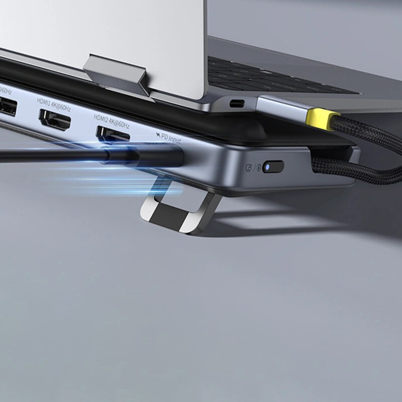 Hub USB-C, dock HDMI, USB, DP, RJ45 Baseus, 10Gbps, B0114200