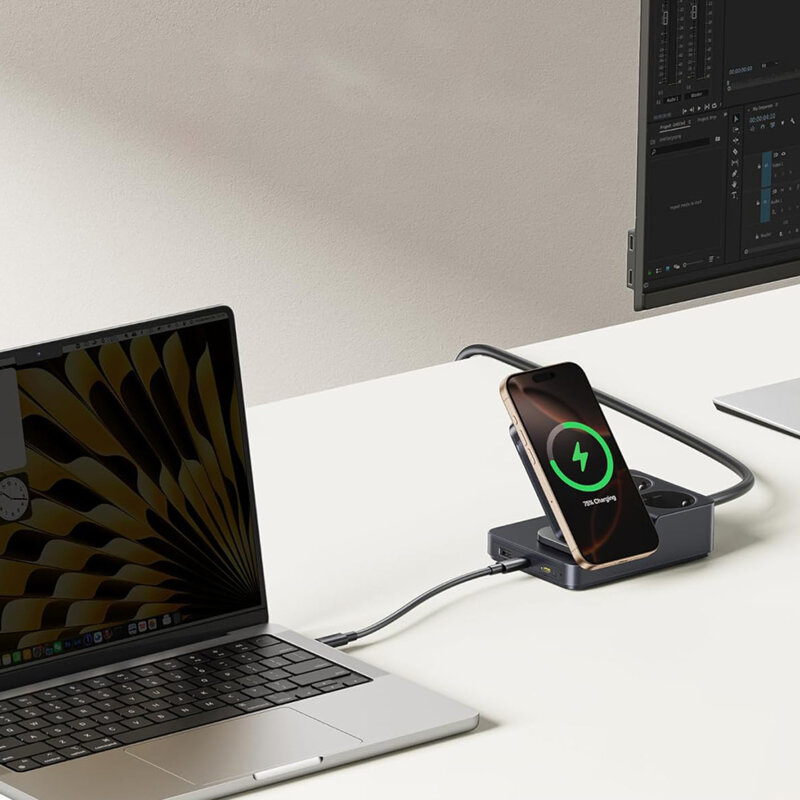 Statie de incarcare wireless 6in1 67W, Baseus, E00078801123-00