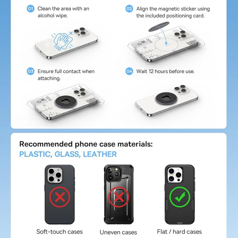 Suport bicicleta pentru telefon magnetic, Baseus PrimeTrip VB1, C0013D00