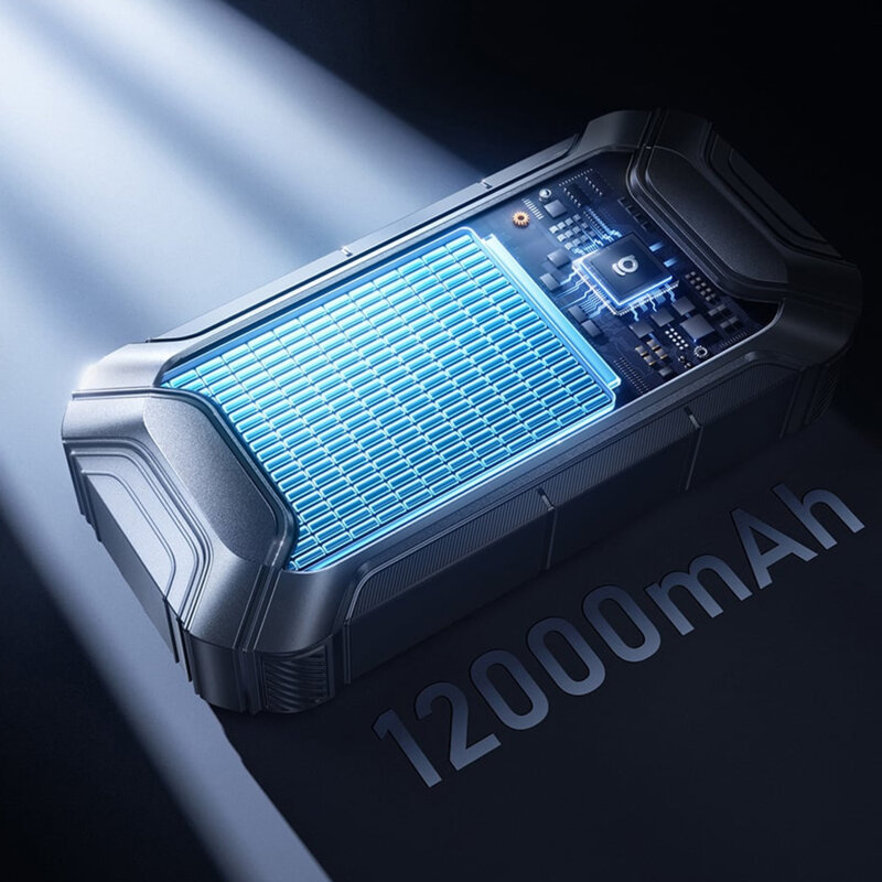 Jump starter/compresor auto portabil 5000A, Baseus PrimeTrip VJ1, C0119400