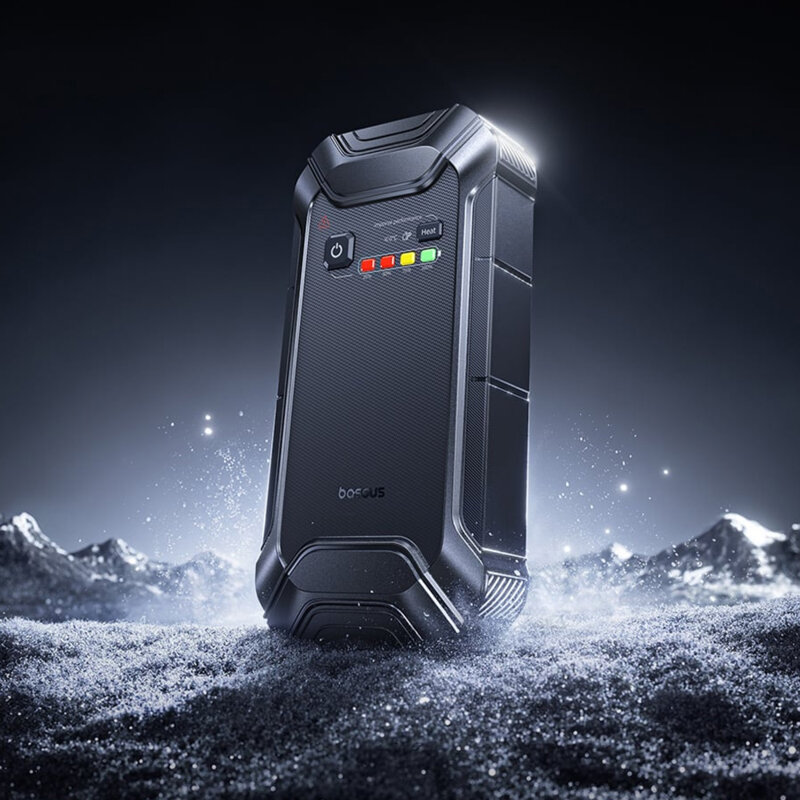 Jump starter/compresor auto portabil 5000A, Baseus PrimeTrip VJ1, C0119400