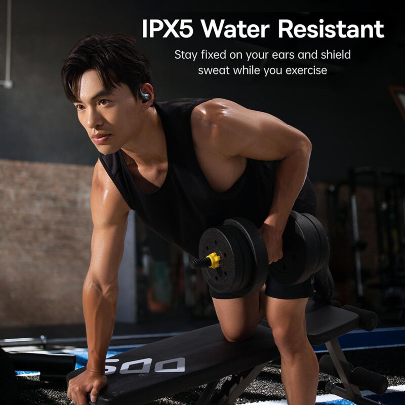 Casti wireless open-ear BT6.0 Baseus Eli 2i Fit, 600mAh, A0102604