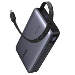 Baterie externa USB, Type-C, 20000mAh Ugreen, 67W, gri, 55996B