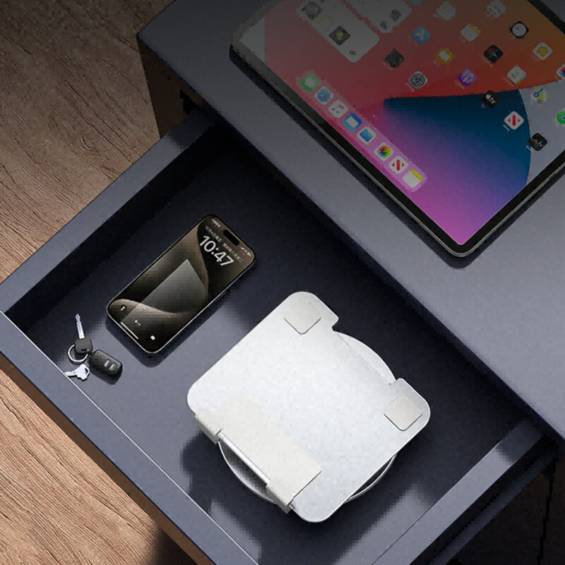 Suport pentru tableta rotativ, pliabil Yesido C293, argintiu