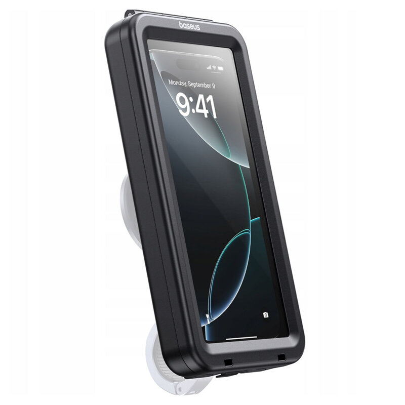 Husa telefon waterproof magnetica, 360° Baseus, 6.9
