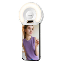 Lumina LED pentru selfie cu clema pentru telefon, Yesido DH13