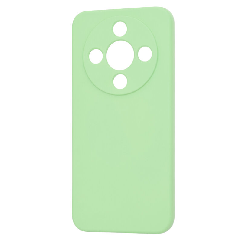Husa silicon Honor Magic8 Lite Techsuit SoftFlex, verde deschis