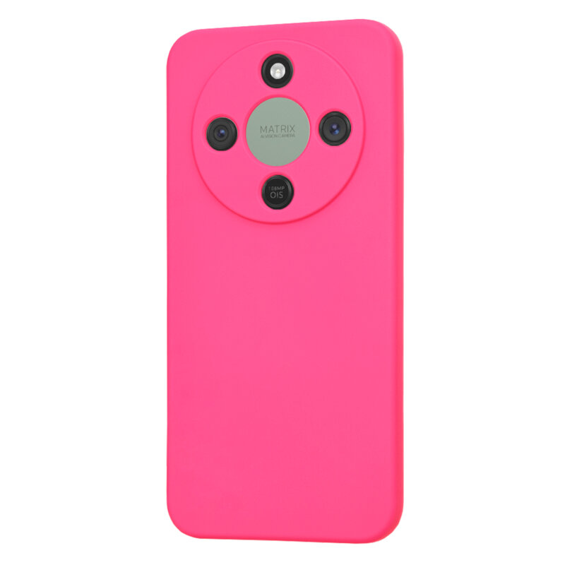 Husa silicon Honor Magic8 Lite Techsuit SoftFlex, fucsia