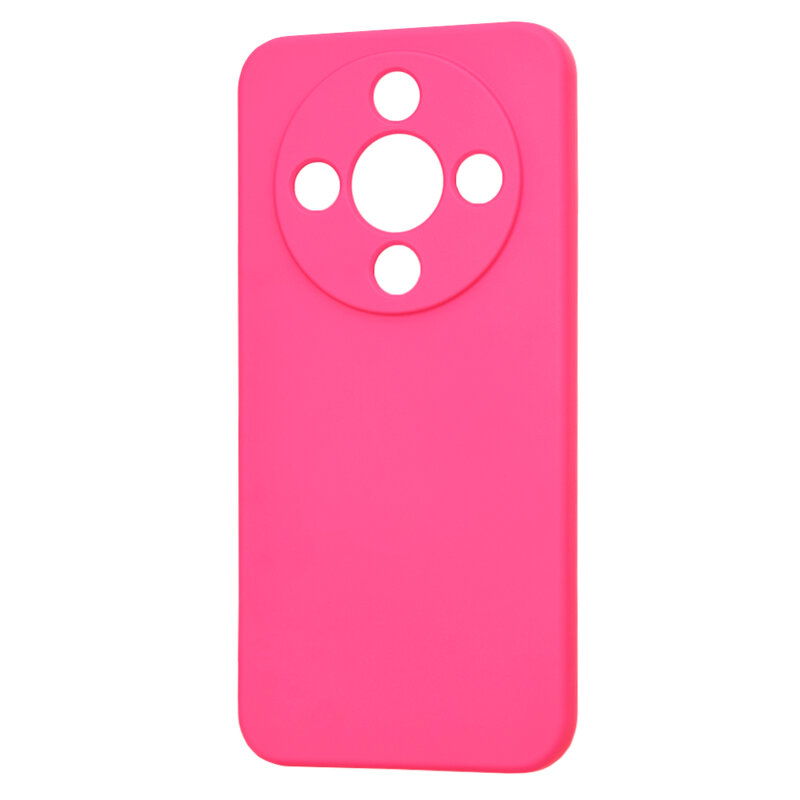 Husa silicon Honor Magic8 Lite Techsuit SoftFlex, fucsia