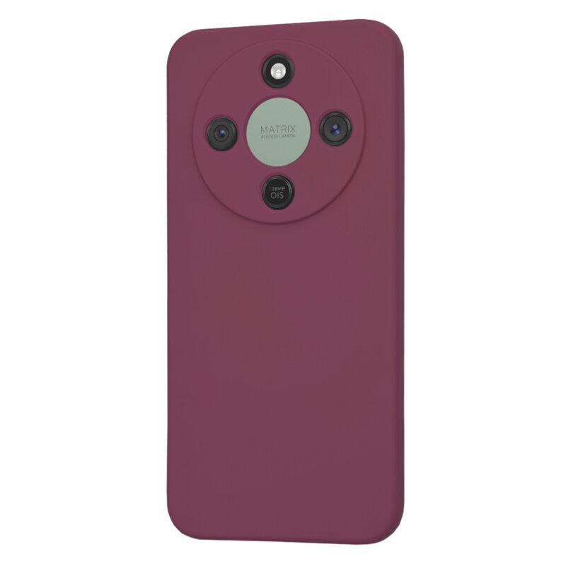 Husa silicon Honor Magic8 Lite Techsuit SoftFlex, bordo