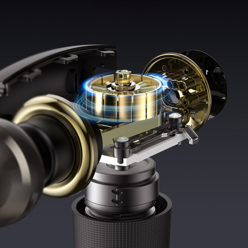 Aparat masaj pistol pentru gat Yesido MG02, 3200RPM, negru