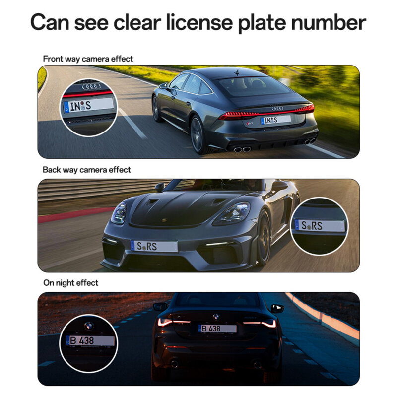 Camera auto cu ecran de 1.47inch, 1080P Yesido KM22, negru