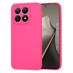 Husa silicon Xiaomi 15T Techsuit SoftFlex, fucsia