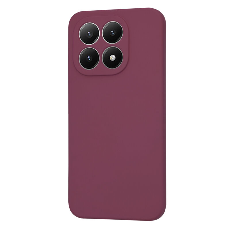 Husa silicon Xiaomi 15T Techsuit SoftFlex, bordo