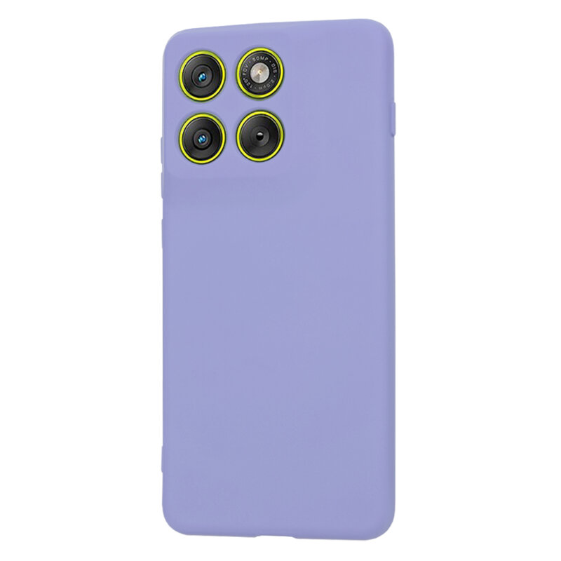 Husa silicon Motorola Edge 70 Techsuit SoftFlex, violet