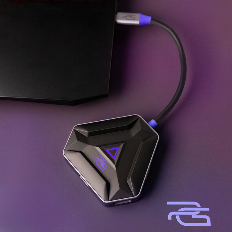 Hub Type-C la 2xUSB, Type-C, HDMI 4k, PD100W, Proove, HBPG10221205