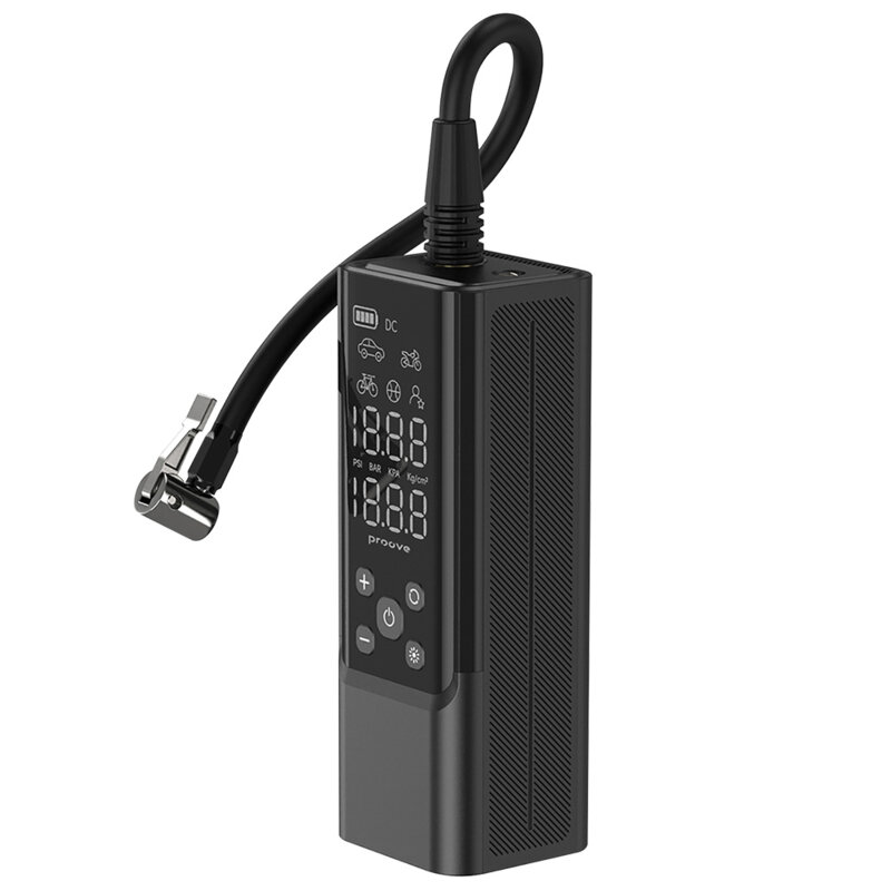 Compresor auto portabil cu display Proove, 120W, PPAP80010901