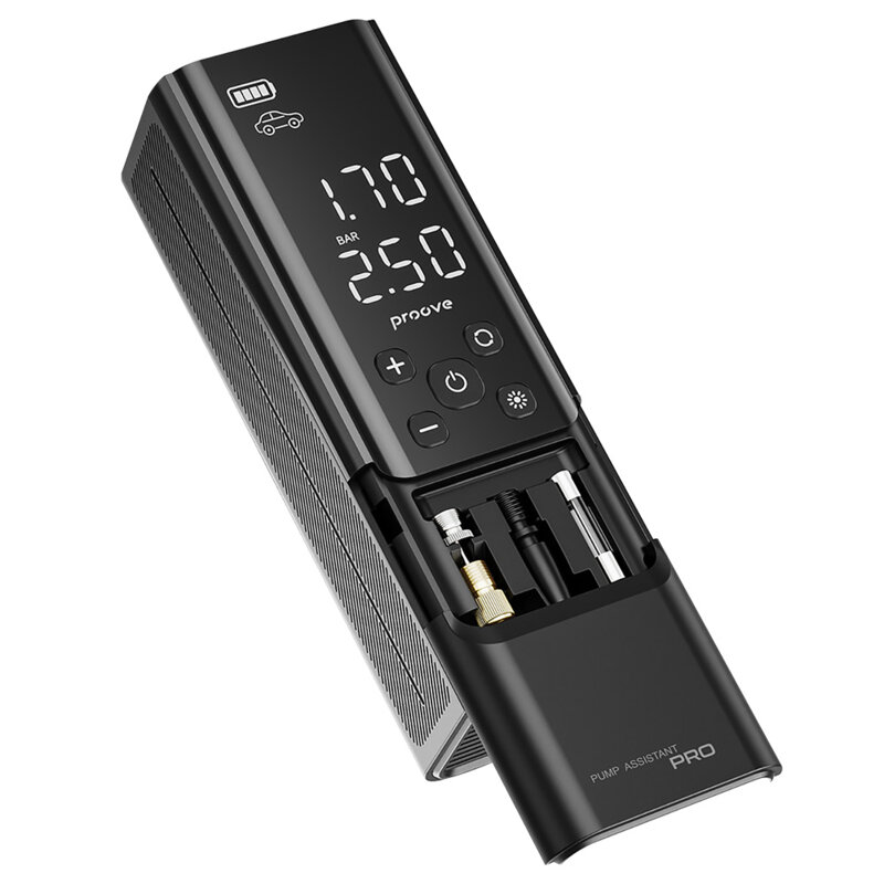 Compresor auto portabil cu display Proove, 120W, PPAP80010901