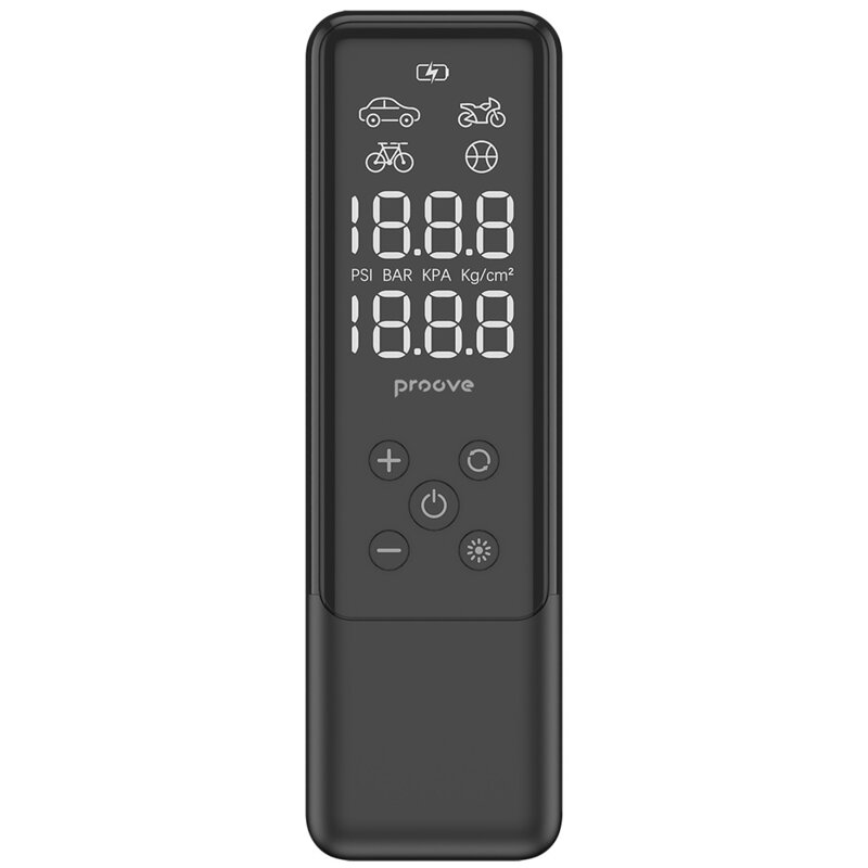 Mini compresor auto cu ecran LED Proove, 85W, PPAM85010901