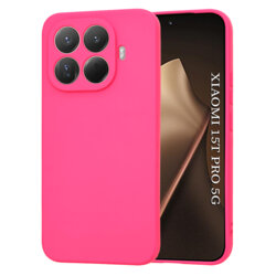 Husa silicon Xiaomi 15T Pro Techsuit SoftFlex, fucsia