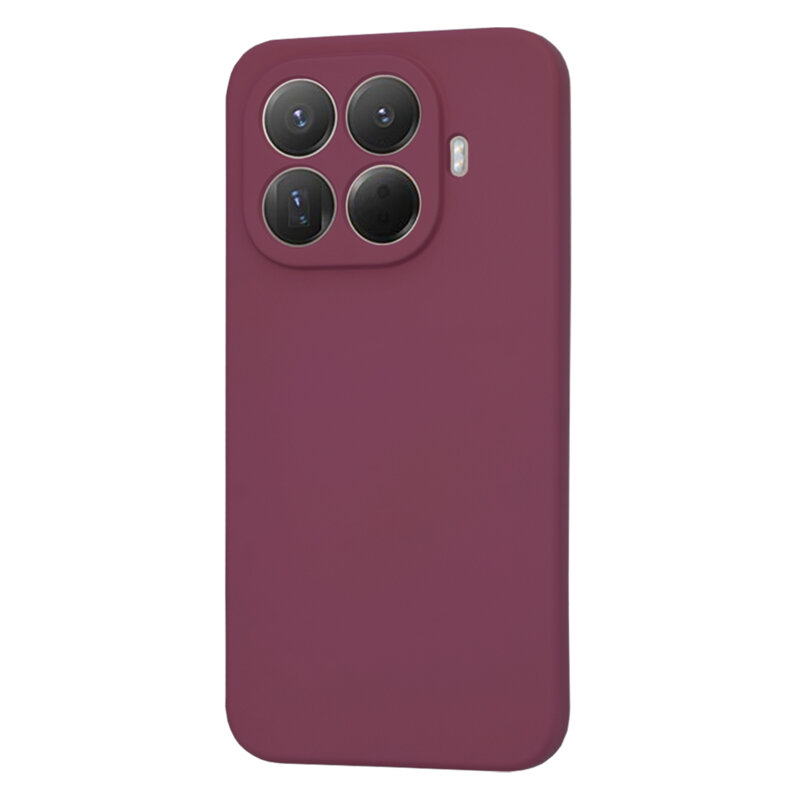 Husa silicon Xiaomi 15T Pro Techsuit SoftFlex, bordo