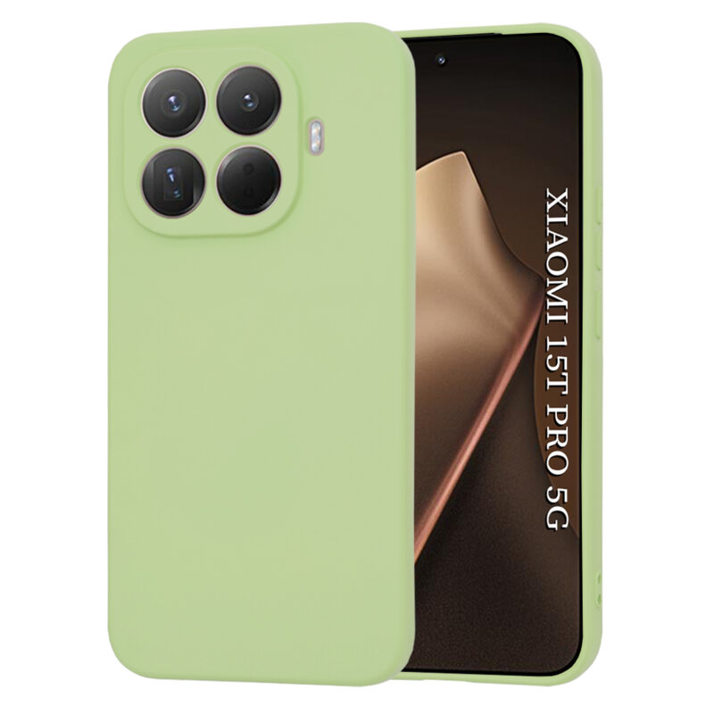 Husa silicon Xiaomi 15T Pro Techsuit SoftFlex, verde